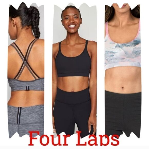 Fourlaps Womens Vitality Printed Fitness Sports Bra Available in 7 colors - Picture 14 of 16